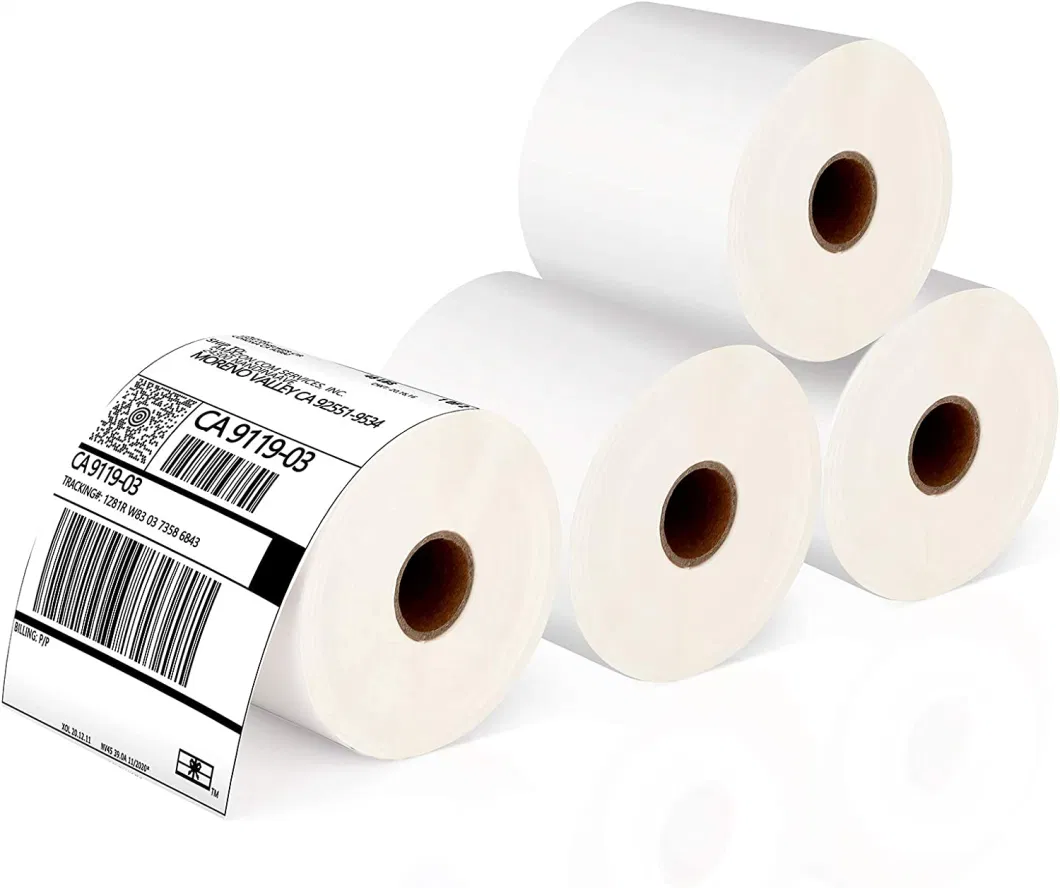 ป้ายความร้อน Eco Thermal Shipping Labeling Jumbo Roll 70GSM 75GSM 2