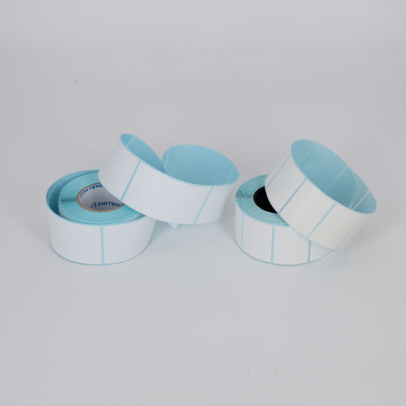 Water / Hot Melt Glue Thermal Label Paper Roll Self Adhesive Label