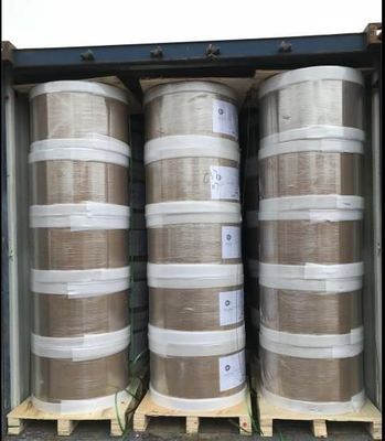 เทคโนโลยีการพิมพ์ทางอุณหภูมิโดยตรง กระดาษระป้ายทางอุณหภูมิม้วนที่มีแกน 3 นิ้วและกระดาษกระดาษกระจก