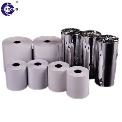 60gsm Jumbo Thermal Paper Roll For Smooth Printing