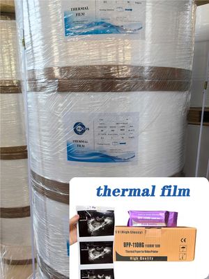 Thermal Print Film for Ultrasound Paper Eco-Friendly Recyclable Options in 75um 95um Ideal for Packaging Labels Bulk Rolls