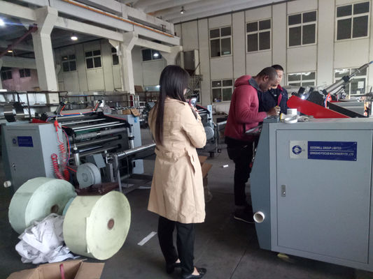Automatic Marking Device Thermal Paper Converting Machine With Meter Counting