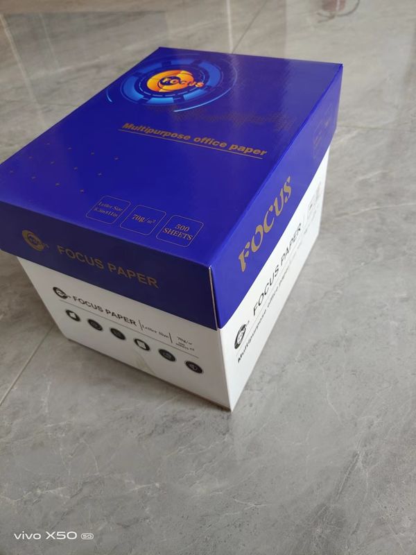 White Printer A4 Size Photocopy Paper 70GSM 80GSM 500 Sheets A4 Office Paper