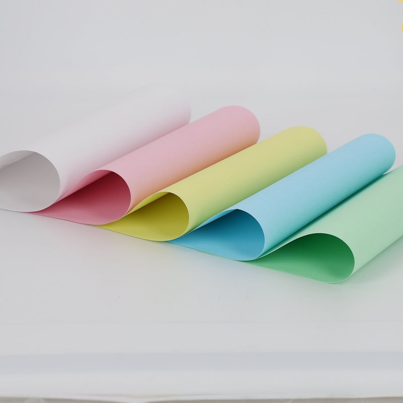 FOCUS Carbonless Paper 100% Imported Virgin Wood Pulp Blue Pink Green Yellow Invoice