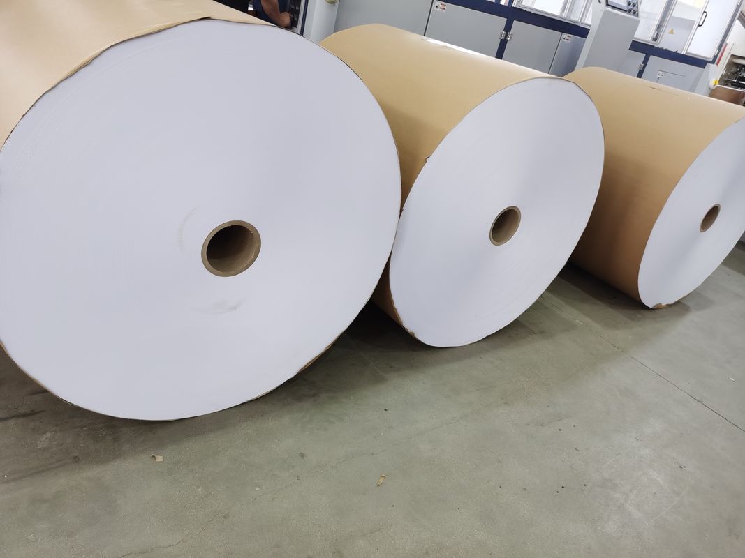 FSC A Grade 45-80gsm Jumbo Thermal Paper Roll For ATM / POS Machine