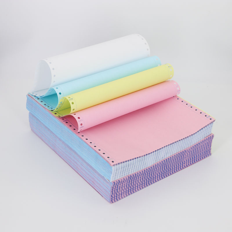 FOCUS Carbonless Paper 100% Imported Virgin Wood Pulp Blue Pink Green Yellow Invoice