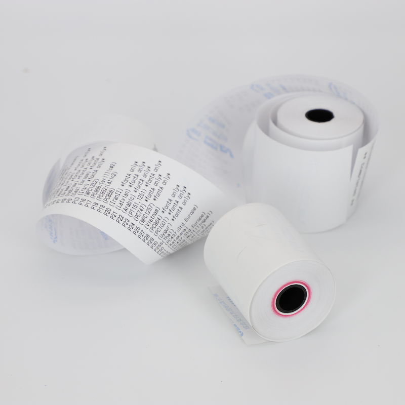 BPA Free 55gsm 520/640/795/800/1035MM Black Image Office Paper Thermal Paper Jumbo Roll