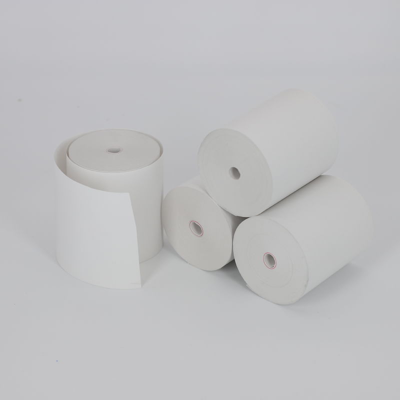 Black Image Good Smoothness And High Whiteness Jumbo Thermal Paper Roll For POS Roll Or Thermal Label