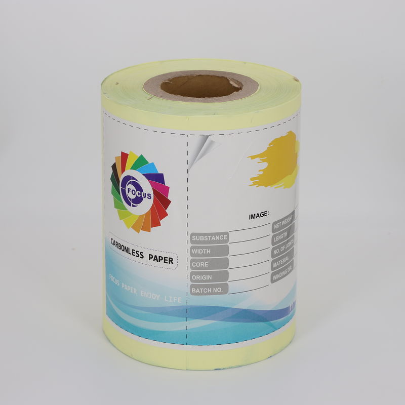 FOCUS Brand Carbonless Paper Sharp And Black Image CB/CFB/CF Carbonless Paper For Computer 100% Virgin Wood Pulp　