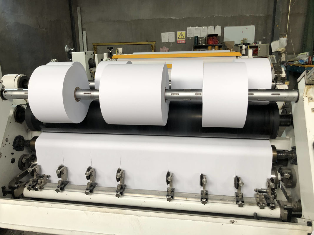 55gsm 810mm Thermal Jumbo Roll For POS Continuous Thermal Label