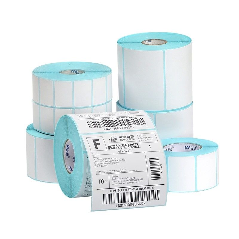 40x30x500mm Oilproof Thermal Label Paper Roll Cash Register BPA Free Thermal Labels