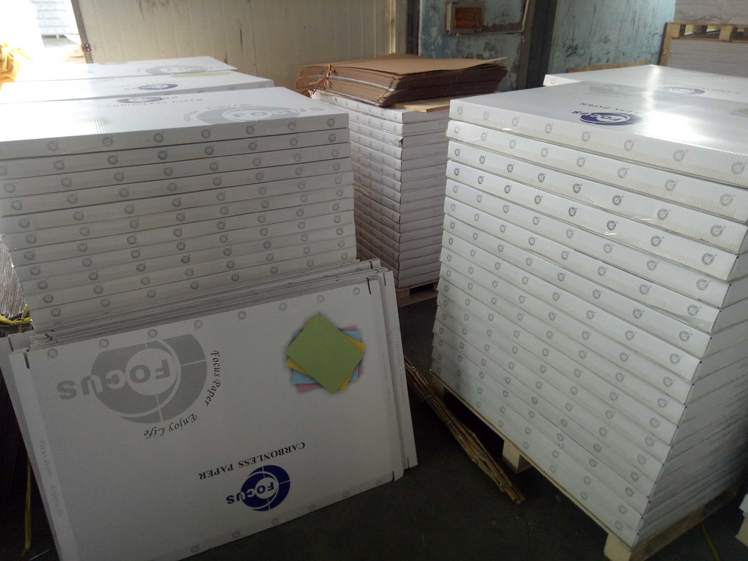 Pressure Sensitive NCR Carbonless Paper Clear And Sharp Image Long Using Life