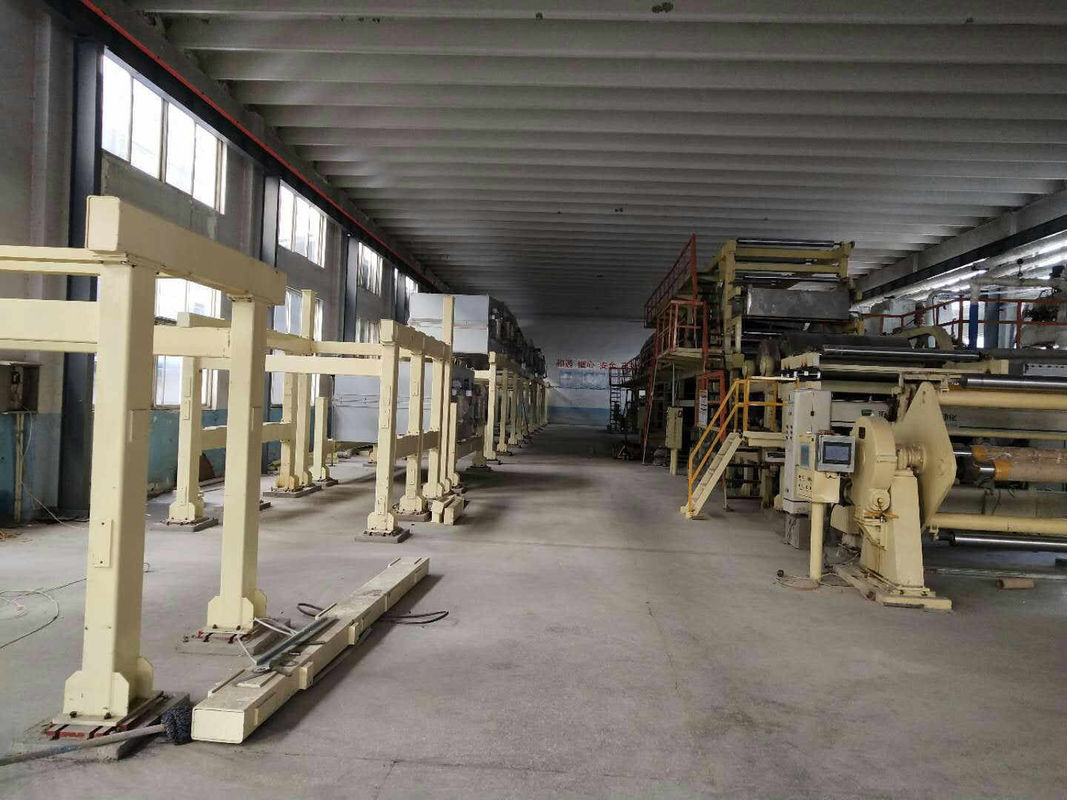 1500mm 300mm Paper Production Machine Double Side Atm Paper Roll Making