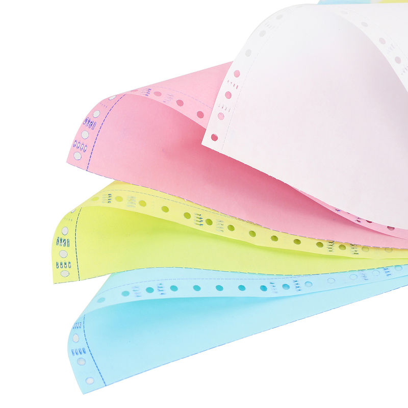 FSC A GRADE CB/CFB/CF Invoice Carbonless Paper For Continuous Bill