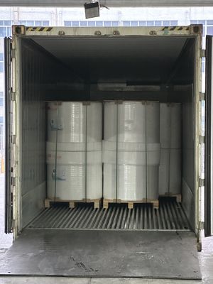 BPA ฟรี ขายร้อน 100% ผงไม้ 48GSM 55GSM สีดํา Image 2 1 4 150 สีฟ้า สีดํา รอลล์กระดาษร้อน