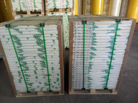 แบรนด์จีน 100% นําเข้า ไม้บริสุทธิ์ ผงกระดาษไร้คาร์บอน สี NCR Sheets ความแข็งแรงสูง